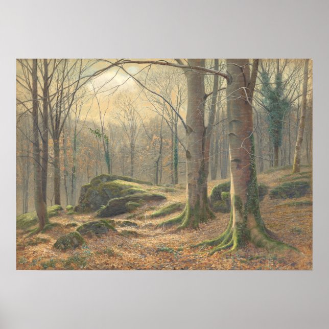 A Winter Morning - James T. Watts Fine Art Poster (Front)