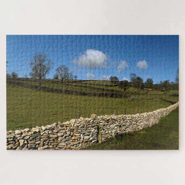 A Winter Wall. Jigsaw Puzzle (Horizontal)