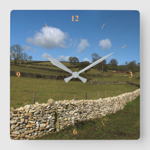 A Winter Wall Square Wall Clock