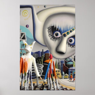 A Winter Wonder Diorama-Land Ken Gauge Poster