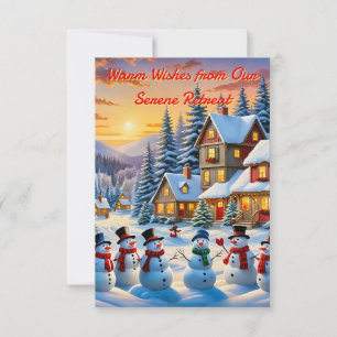 A Winter Wonderland Invitation