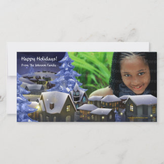 A Winter Wonderland Photo Card