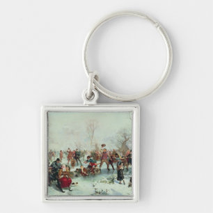 A Winter's Day in St. James's Park Key Ring