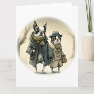 A Winters Walk Card