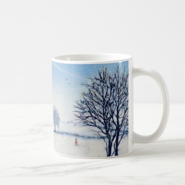 A Winters Walk Coffee Mug (Right)