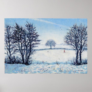 A Winters Walk Poster