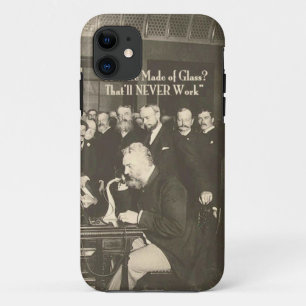 A Wire Made of Glass Humourous Tech iPhone 11 Case