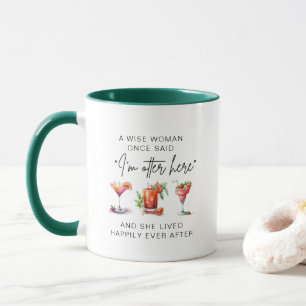A Wise Woman Once Said Personalised Retirement  Co Mug