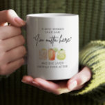 A Wise Woman Once Said Personalised Retirement Coffee Mug<br><div class="desc">Retirement Gift Mug: A Wise Woman Once Said "I'm Outta Here" And She Lived Happily Ever After. Celebrate the next chapter in style with this Modern Minimalist Cocktail Retirement Party Collection! Ideal for honouring anyone stepping into the exciting world of retirement, this design features a chic hand-script font paired with...</div>