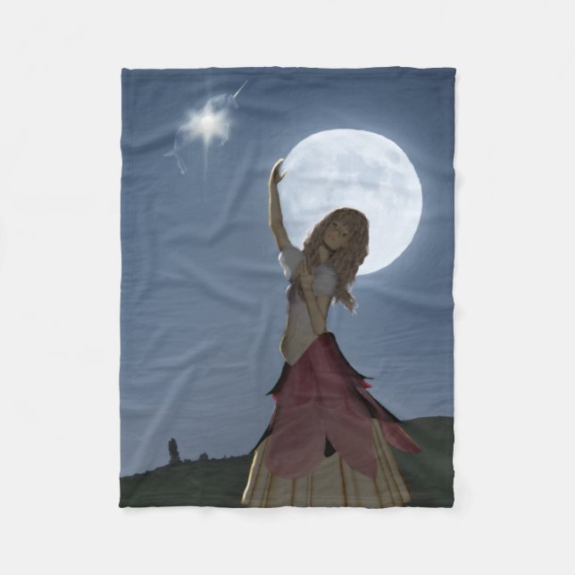 A Wish Come True Fleece Blanket (Front)