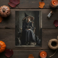 A Witch and her Cats