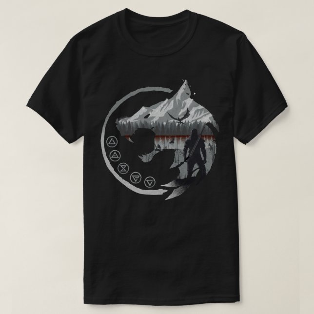 A Witchers Tale T-Shirt (Design Front)