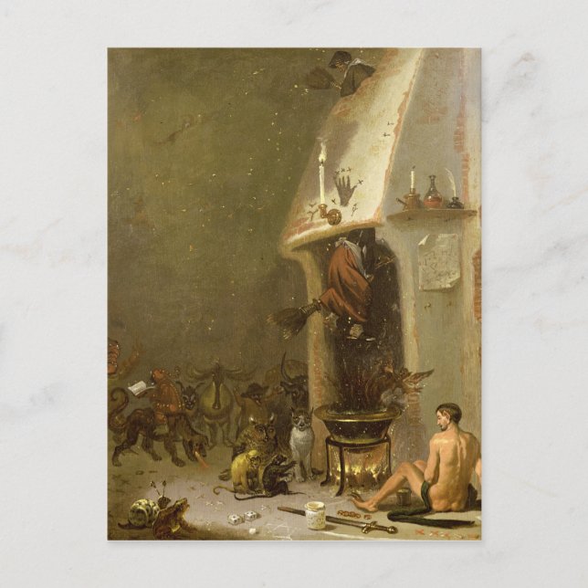 A Witch's Tavern Postcard (Front)