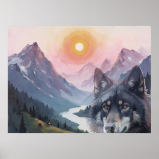 A wolf dream poster