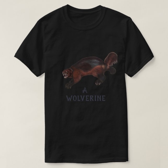 A wolverine T-Shirt (Design Front)
