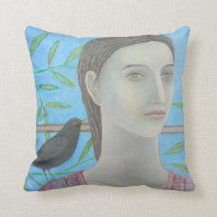 A Woman and a Blackbird are One Cushion