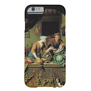 A Woman and a Fish Peddler, 1713 (oil on panel) Barely There iPhone 6 Case