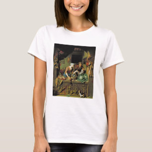A Woman and a Fish Peddler, 1713 (oil on panel) T-Shirt