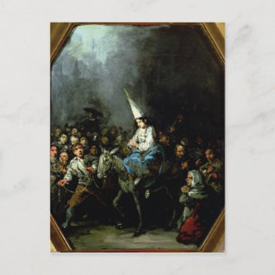 A Woman Damned by The Inquisition Postcard