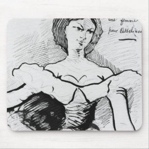 A Woman for Asselineau Mouse Mat