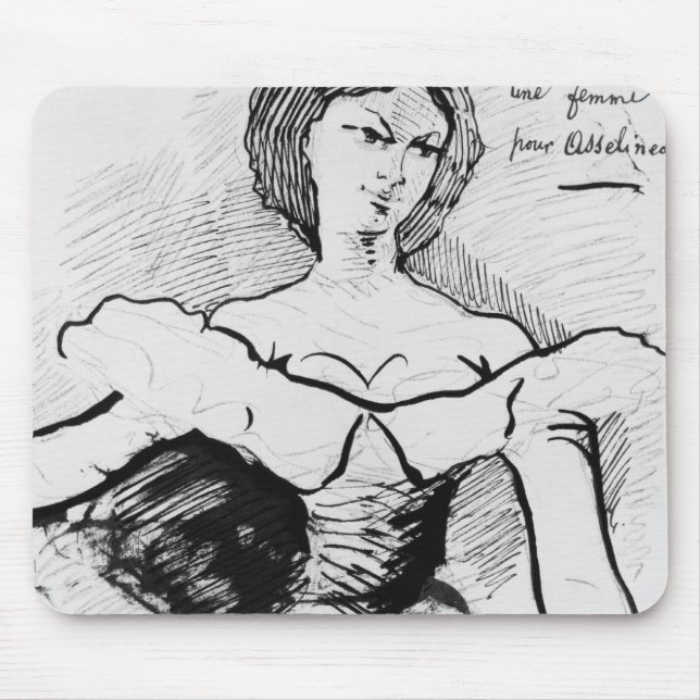 A Woman for Asselineau Mouse Mat (Front)