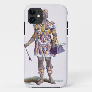 A Woman from Honduras, 1780 (coloured engraving) iPhone 11 Case