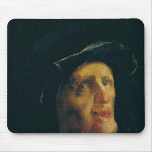 A Woman Laughing Mouse Mat