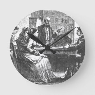 A woman negotiates with a factory manager, assiste round clock