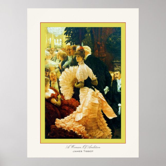 A Woman Of Ambition ~ James Tissot ~ Fine Art Poster (Front)