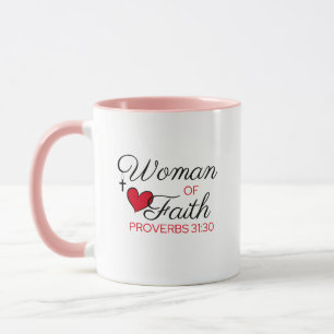 A Woman of Faith Mug