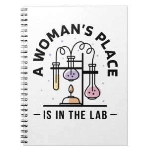 A Woman’s Place Is in the Lab – STEM Art Notebook
