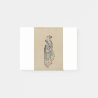 A Woman Walking - Hokusai Katsushika - 1850 Post-it Notes