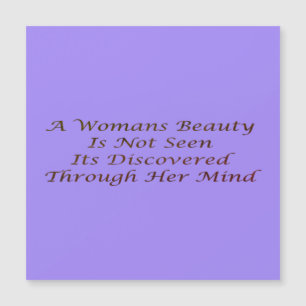 A Womans Beauty message poem feature inspire