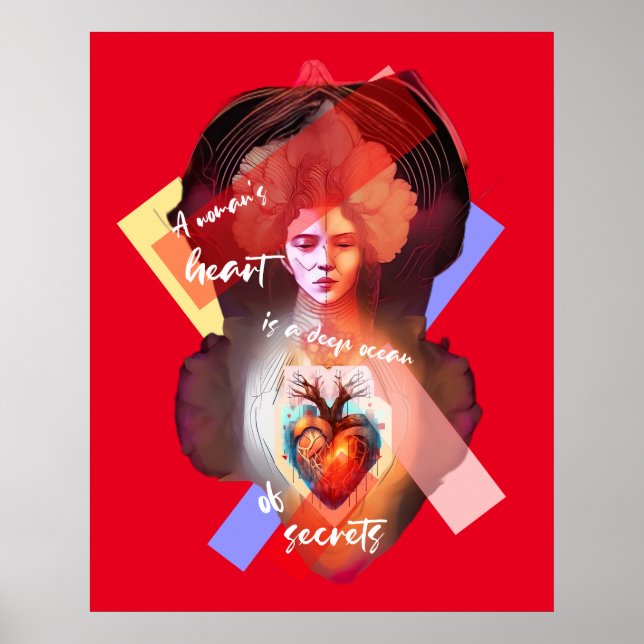 A Woman's Heart accent Poster (Front)