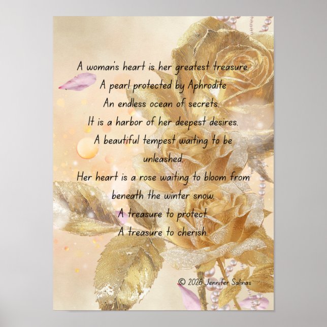 A Woman's Heart Poster (Front)
