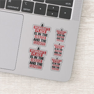 A woman's place is in the house and the senate