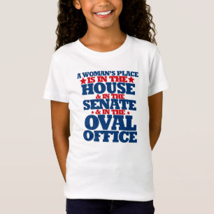 A woman's place is in the house and the senate T-Shirt