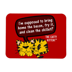 A woman's work is never done in the office or home magnet