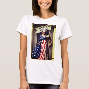 A Women's Place Is In the Resistance T-Shirt