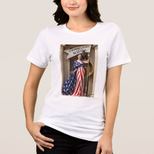 A Women's Place Is In the Resistance Tri-Blend Shirt