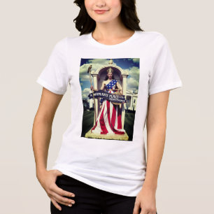 A Women's Place Is In the Resistance Tri-Blend Shirt