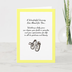 A wonderful Journey Lies Ahead for You...New Baby Announcement