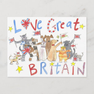 A wonderful patriotic postcard