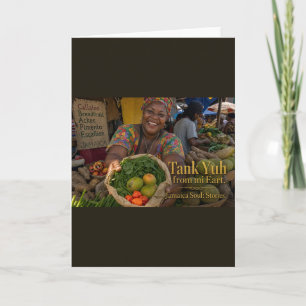 A wonderful Thank you Card with a differents
