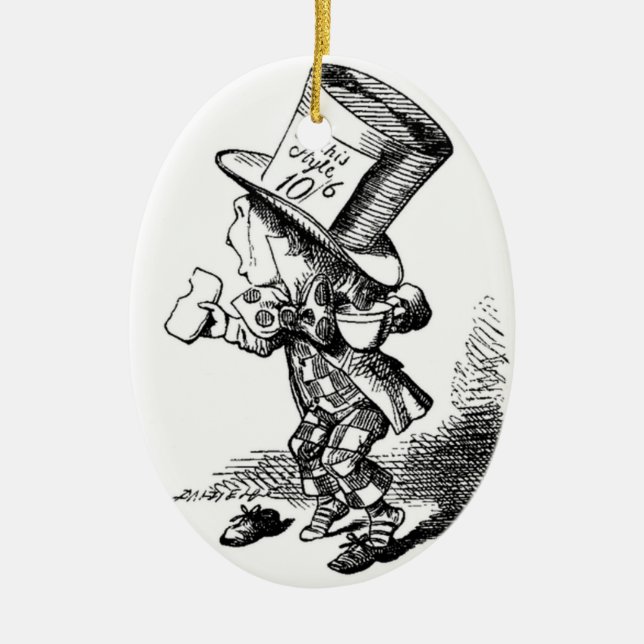 A Wonderland Christmas Ornament (Front)
