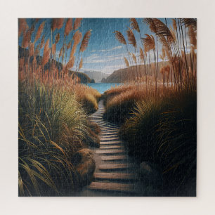A wooden path  jigsaw puzzle