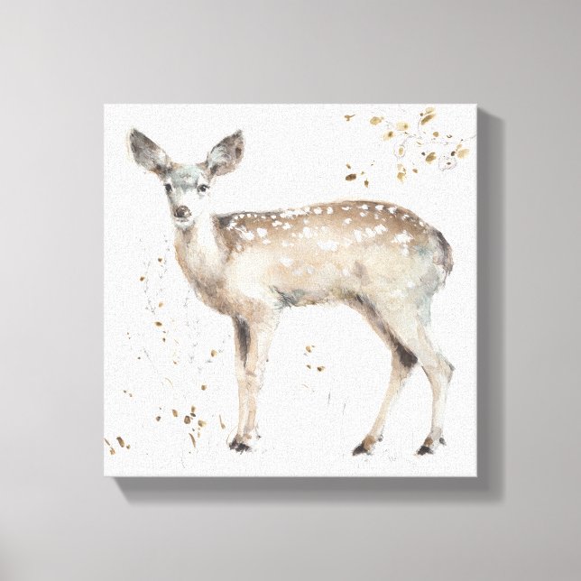 A Woodland Walk IX Canvas Print (Front)