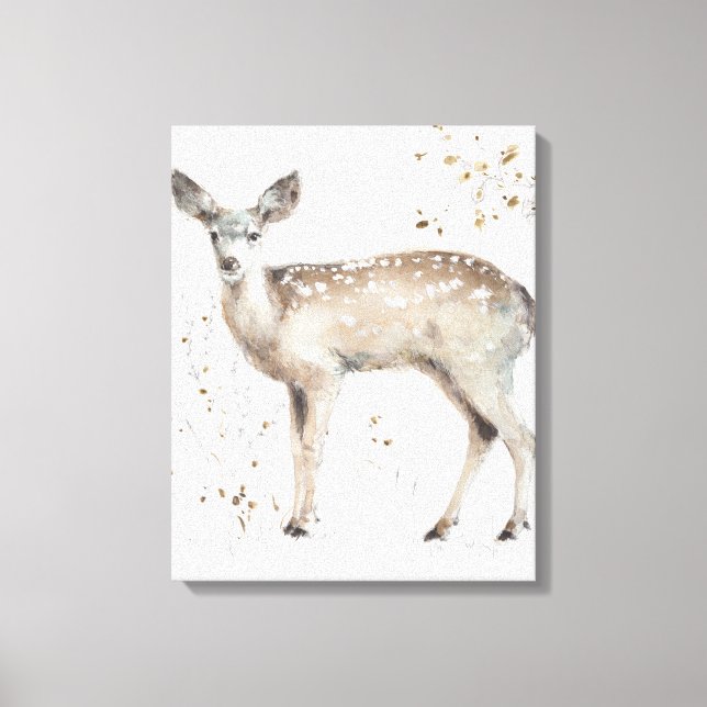 A Woodland Walk IX Canvas Print (Front)