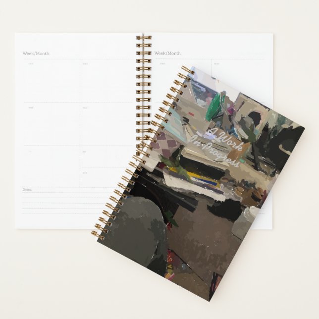 A Work in Progress Planner 5.5”x 8.5” (Display)