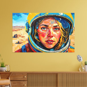 A WORLD APART 18 CANVAS PRINT